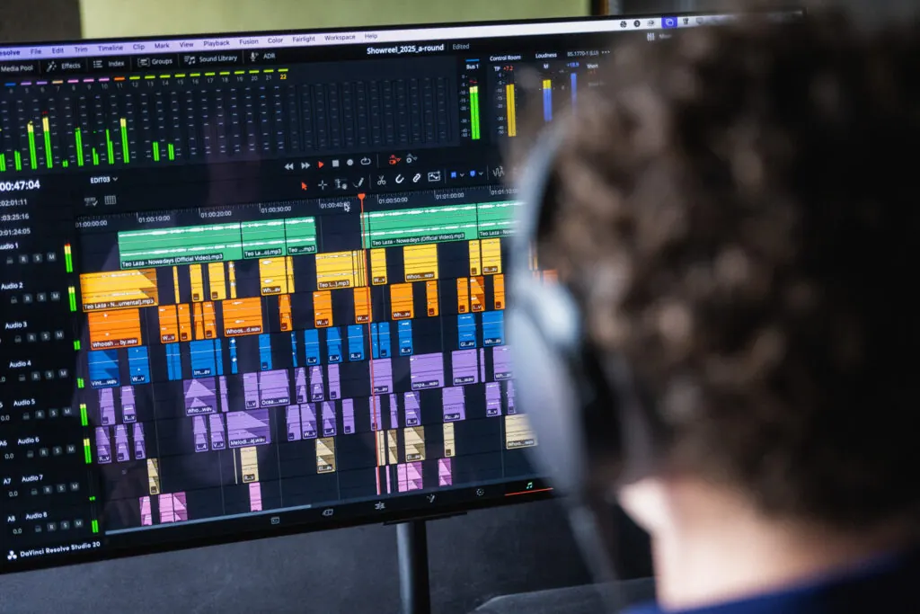 lydproduktion og redigering hos a-round